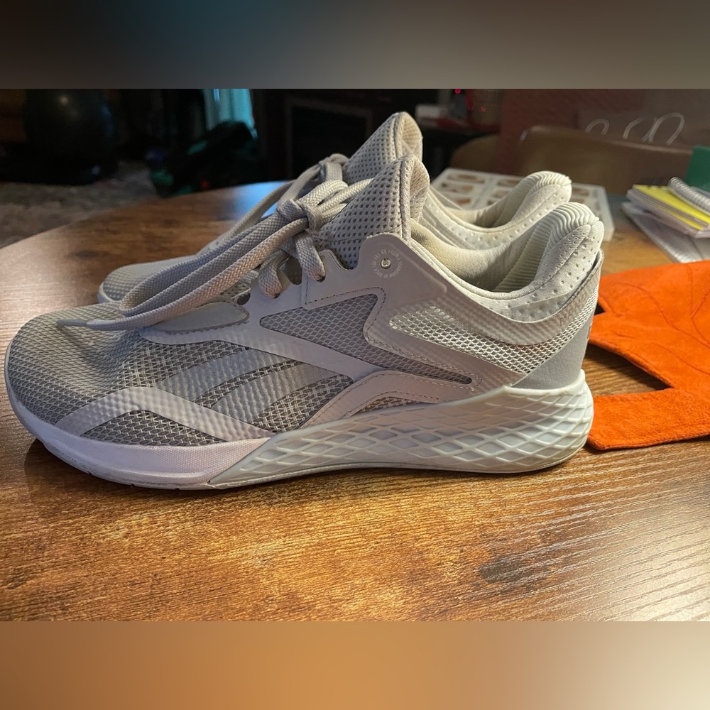 Reebok Gray Athletic Shoes